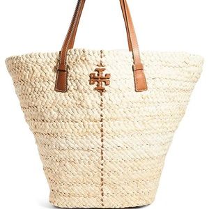 Tory Burch Straw Tote